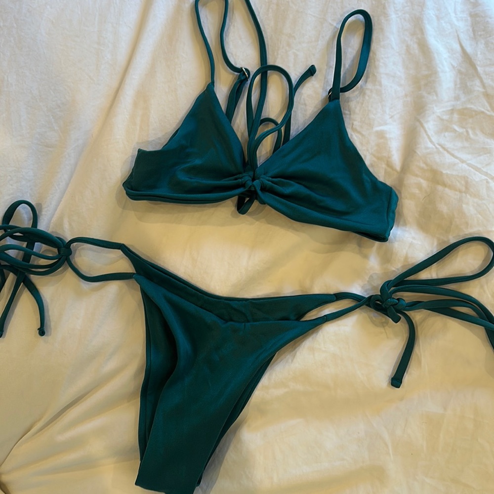 Green bikini